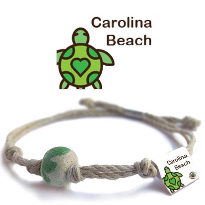 Carolina Beach NC Bracelet | Anklet for wholesale by Earth Bands