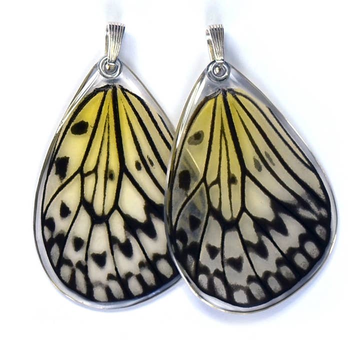 Wingstitution - Vendita all'ingrosso Ciondolo/pendente - 0365 - Ciondolo a forma di farfalla, motivo: aquilone di carta, fondo