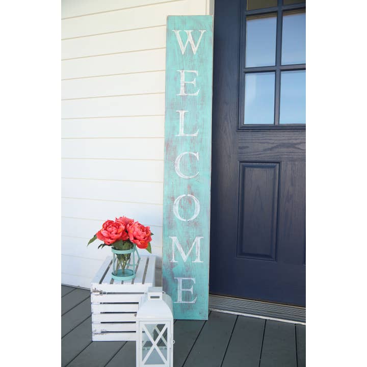 Native Range, LLC - Wholesale Sign - 4' x 6" Paw Print Welcome Sign