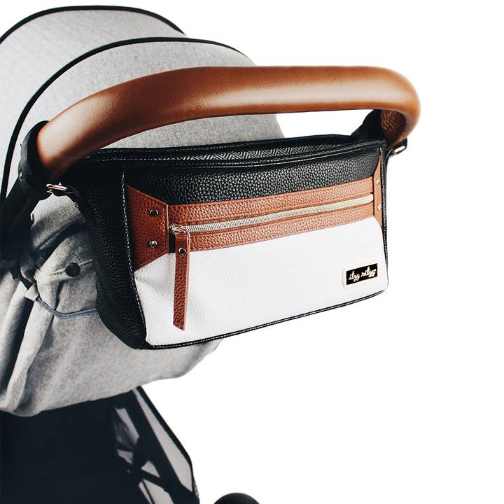 Itzy Ritzy - Wholesale Stroller Cover/Accessory - Baby - Coffee & Cream Travel Stroller + Wagon Caddy1