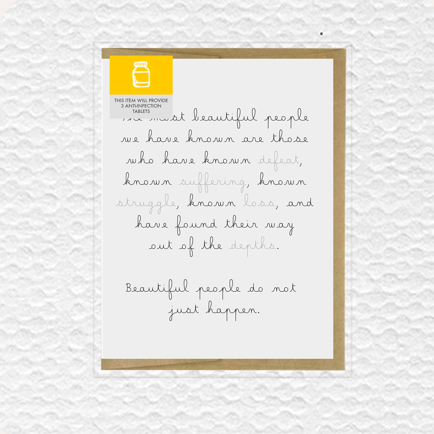 IMPAPER - Wholesale Gewone wenskaart - Wenskaart Beautiful People1