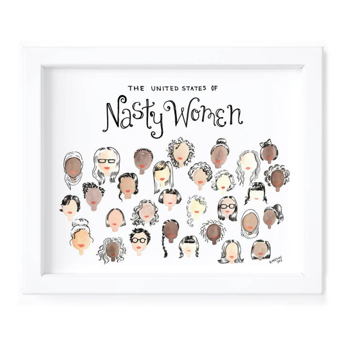 De Verenigde Staten van Vervelende Vrouwen - 8x10 Fine Art Print voor wholesale door Kimothy Joy