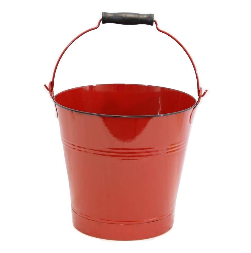 Home Kreation by KK dba Kraft Klub – Engroshandel Spand – Emalje spand MED TRÆHÅNDTAG5