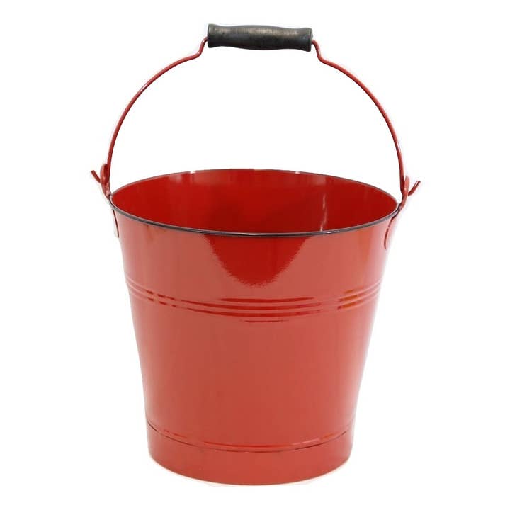 Home Kreation by KK dba Kraft Klub – Engroshandel Spand – Emalje spand MED TRÆHÅNDTAG5