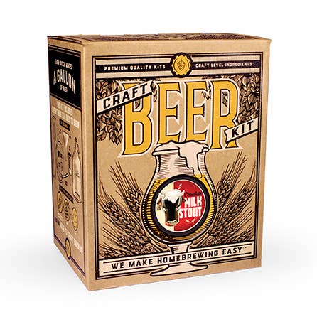 Chocolate Milk Stout Brewing Kit for wholesale by Craft a Brew