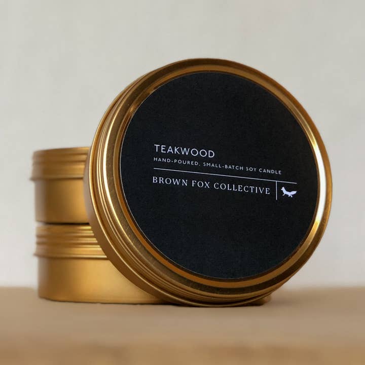 Bois de teck 4oz pour la vente par Brown Fox Collective