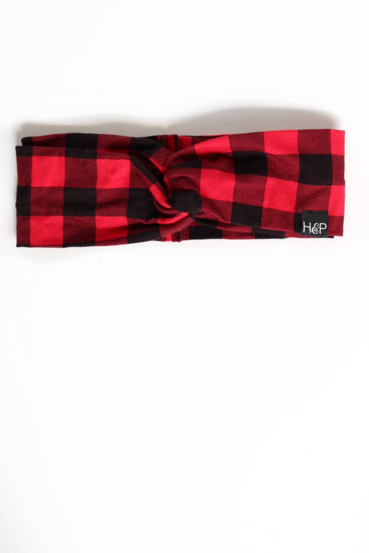 Harts & Pearls - Wholesale Fashion Headband - Women's - Buffalo Plaid Turban0