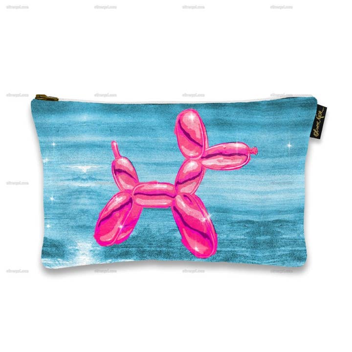Oliver Gal Pochette en forme de ballon rose 9" x 15,2 cm pour la vente par The Oliver Gal Artist
