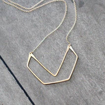 Gable Necklace for wholesale by Saressa Designs