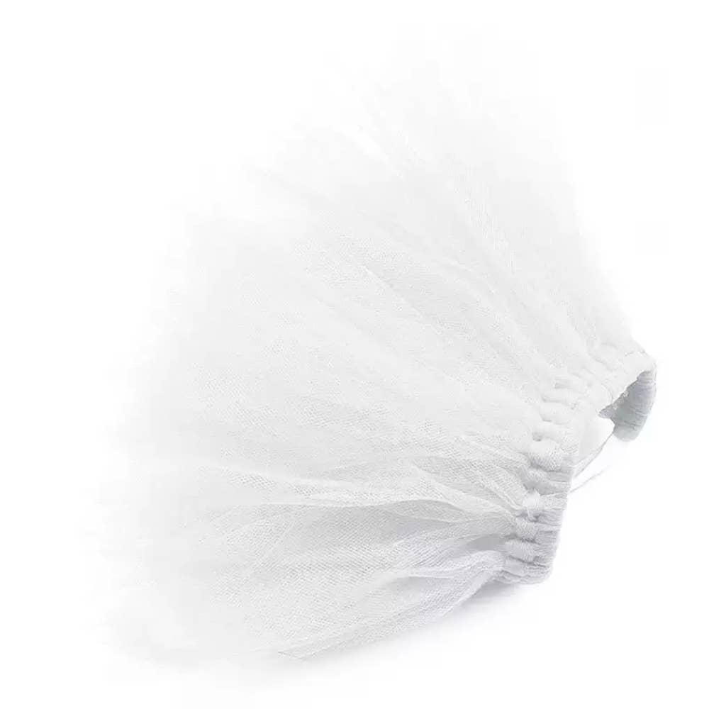 Tutu Joli LLC - Wholesale Pet Costume - Dog - White Bridal Dog Tutu Skirt- Dog Tutu in White | Dog Dress5