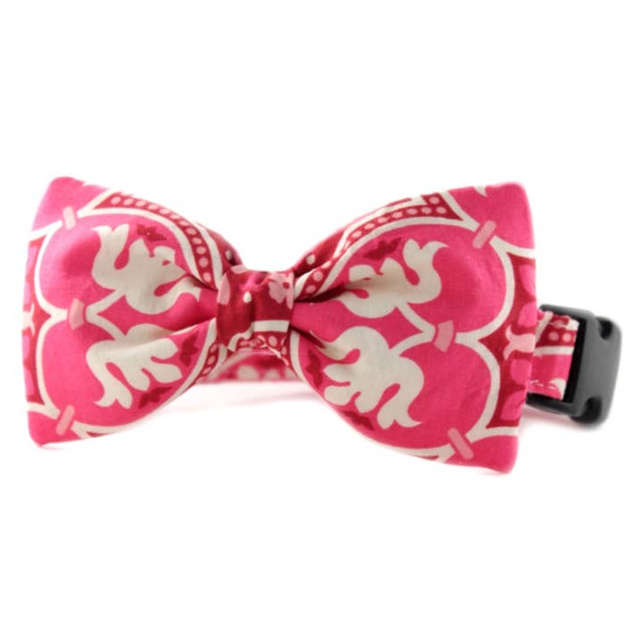 Coleira para cães Emmalee Bow Tie média por atacado de Sophisticated Pup