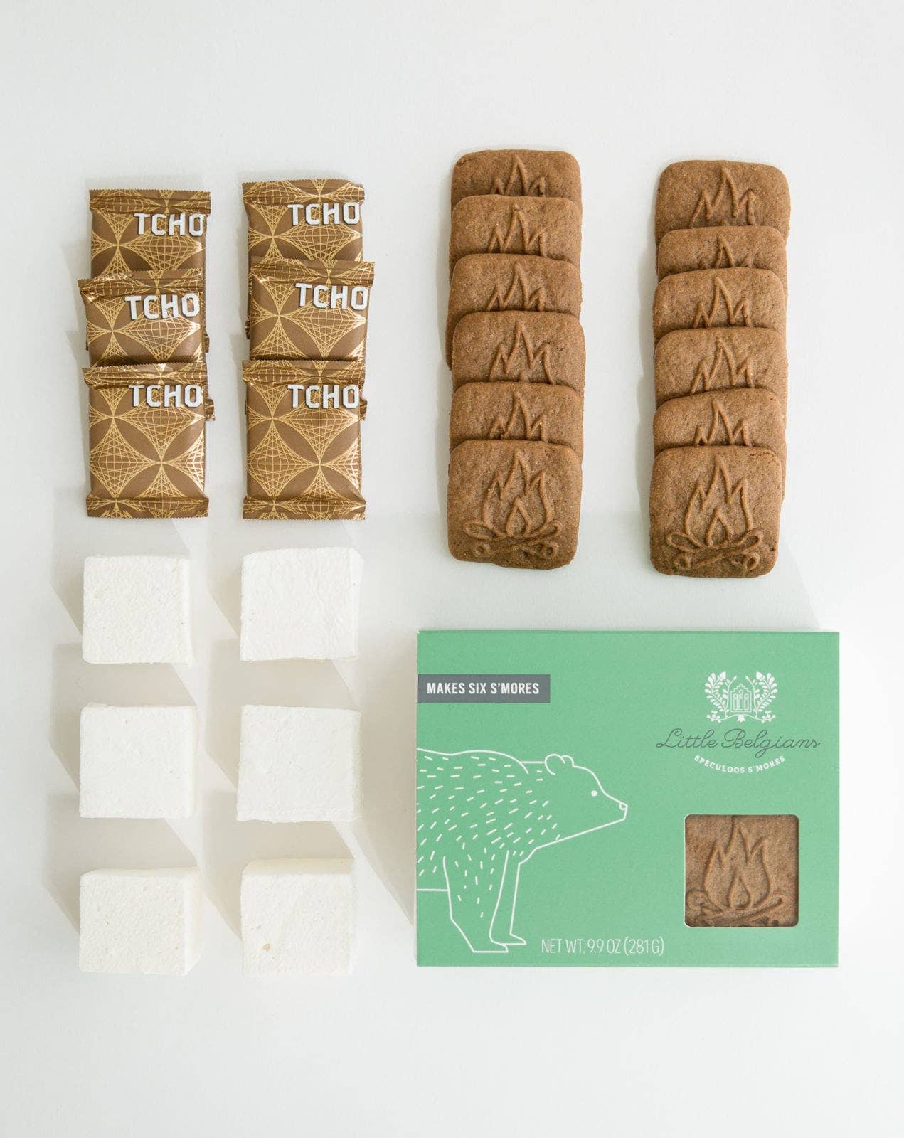 Little Belgians - Wholesale Chocolate Box - SPECULOOS S’MORES- 4ct. 3