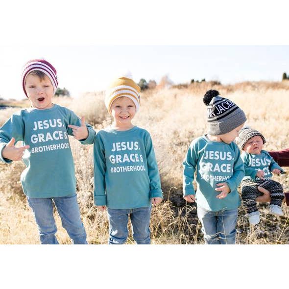 Jesus, Grace & Brotherhood for wholesale by A Quiver Full