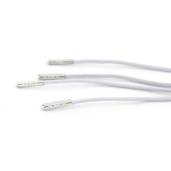 Stolen Riches - Wholesale Shoelaces - Men's - Isolar Silver - Dress Shoelace1