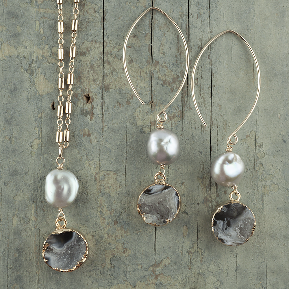 Midori Jewelry Hawaii - Wholesale Dangle Earrings - star cluster earrings2