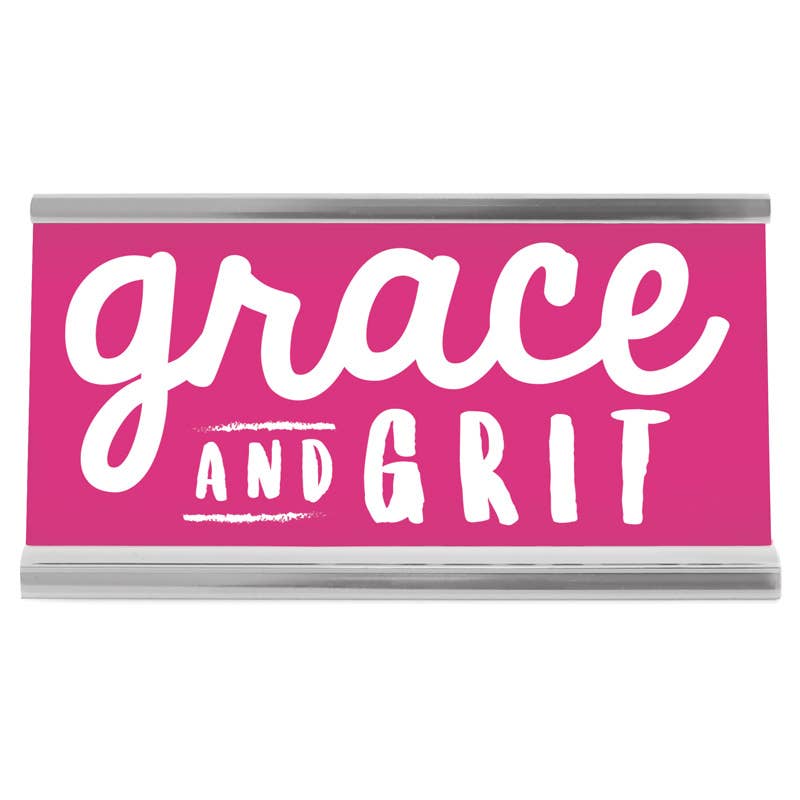 Wellspring - Wholesale Desk/Tabletop Sign - 4" Pink Desk Sign - Grace & Grit0