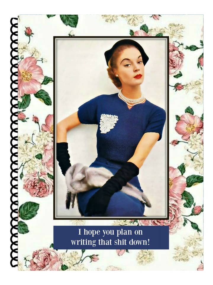 I Hope You Plan On Writing That Shit Down (F) - Journal for wholesale by Ümlaut Brooklyn