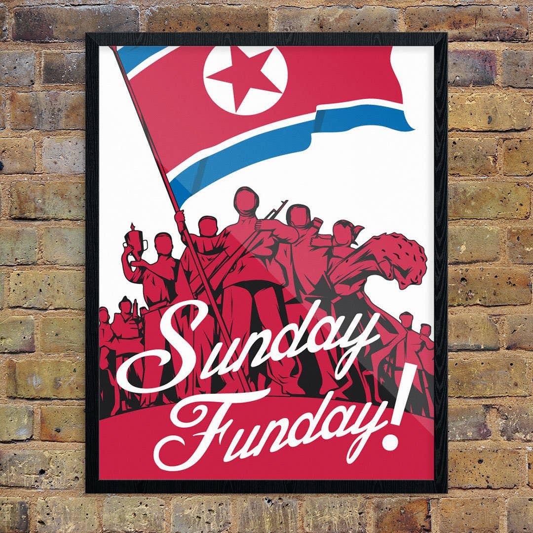 Fridgedoor - Wholesale Magnet - 2.5'' x 3.5'' Sunday Funday Korean Style Magnet0