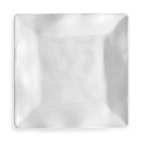 Ruffle 5.5" Square Canapé Plate for wholesale by Q Squared