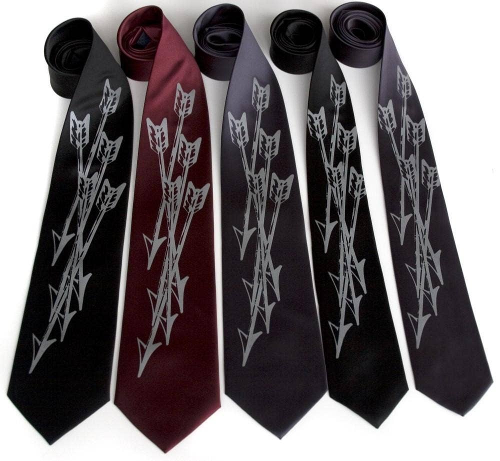 Cyberoptix Tie Lab - Wholesale Necktie - Men's - Quiver: Arrows Print Necktie1