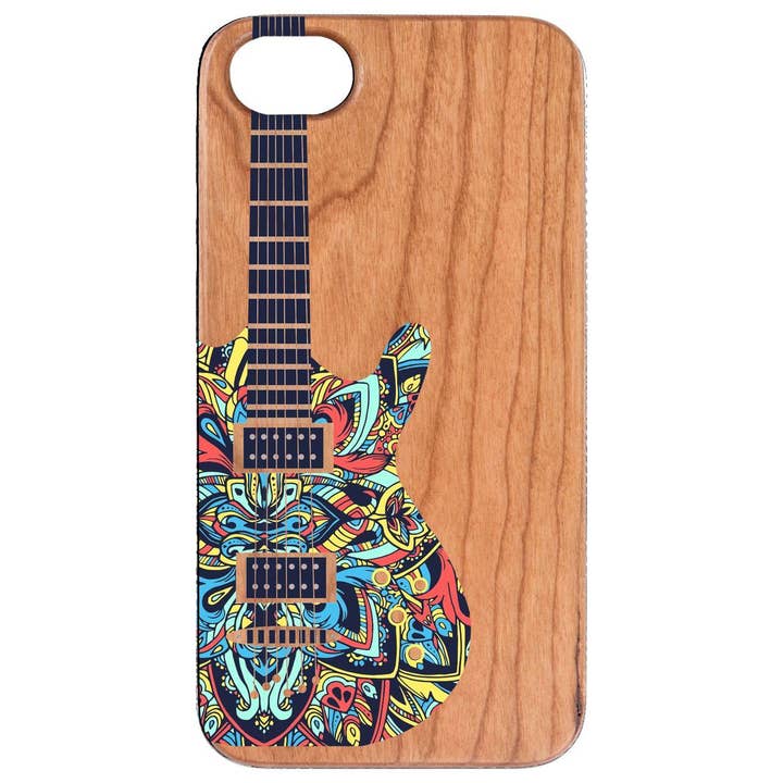 Madera de cerezo - Guitarra eléctrica impresa UV color para venta al por mayor de OTTO CASE