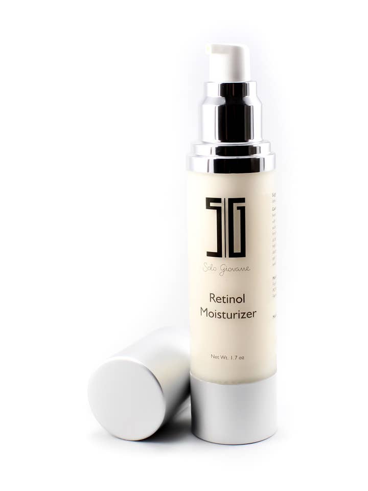 Retinol Moisturizer with Hyaluronic Acid for wholesale by Solo Giovane