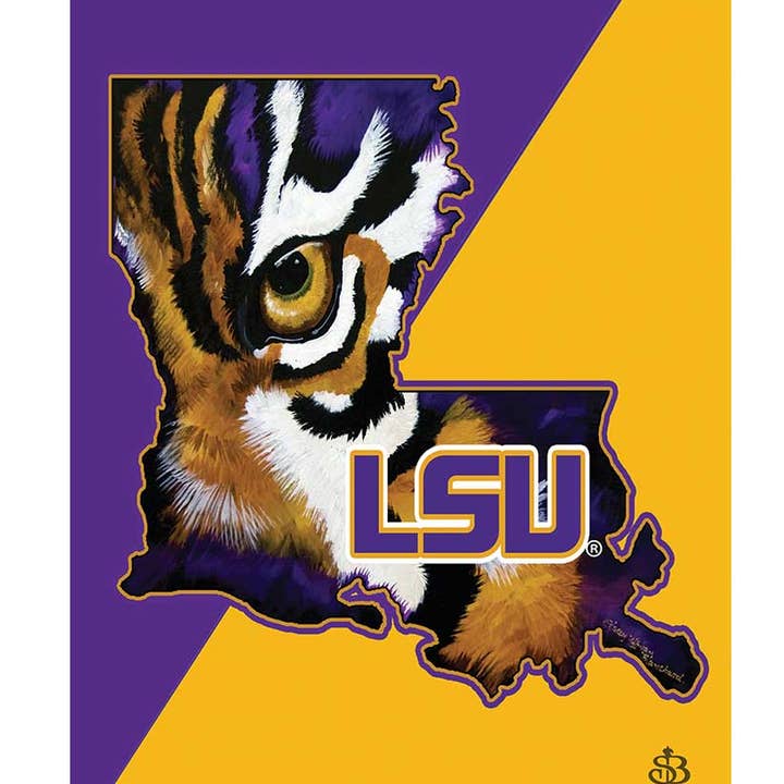 13x18 Garden Eye Of The Tiger Louis Flag for wholesale by Magnolia