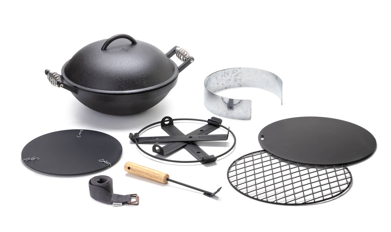 Barebones - Wholesale Outdoor Grill Tools - All-In-One Cast Iron Grill1