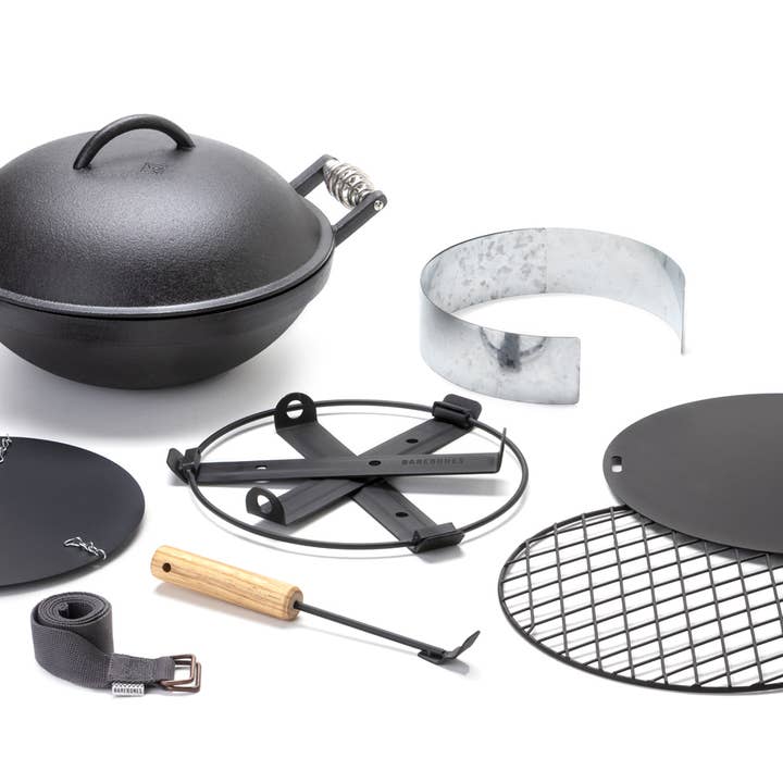 Barebones - Wholesale Outdoor Grill Tools - All-In-One Cast Iron Grill1