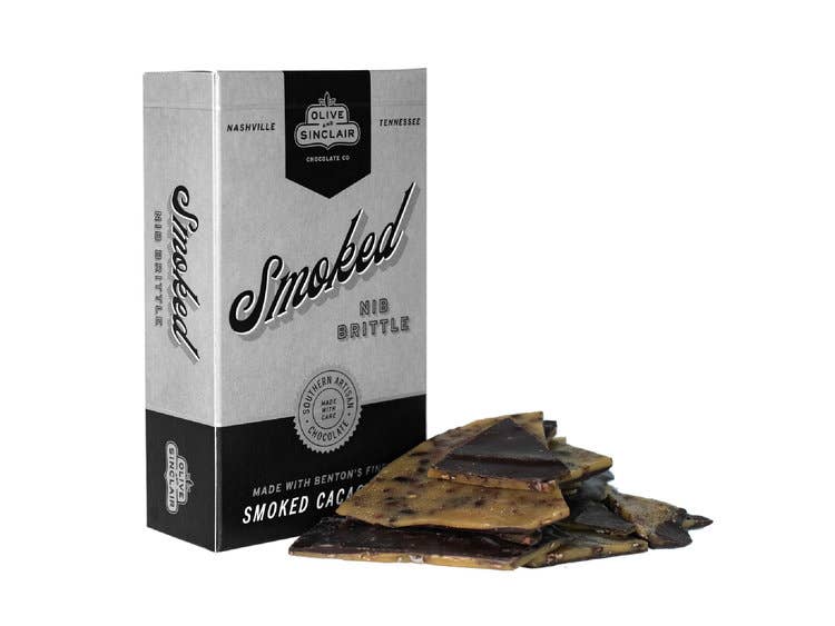 Olive & Sinclair Chocolate - Wholesale Brittle - Smoked Nib Brittle1