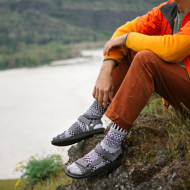 Solmate Socks - Wholesale Socks - Unisex - Midnight Crew Socks | Eco-Friendly & Made in the USA