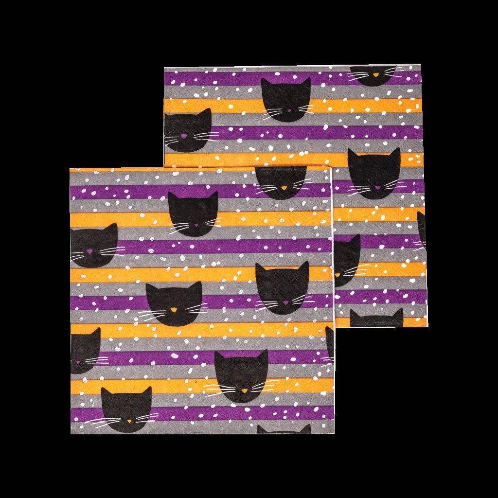 Party Partners – Engroshandel Engangsserviet – Cat Cocktail Servietter0