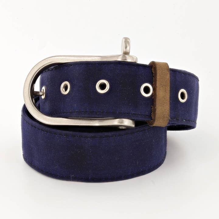 Sailormade - Wholesale Belt - Men's - Lookout Waxed Cotton Belt - Navy0