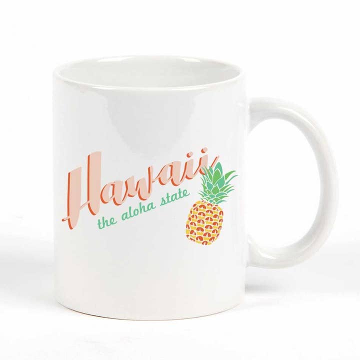 Hawaii Aloha Nickname Mug for wholesale by Potluck Press