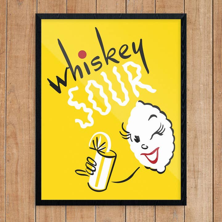2.5'' x 3.5'' Whiskey Sour Magnet for wholesale by Fridgedoor