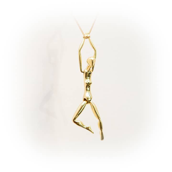 Bisjoux - Venta al por mayor Collares con colgantes/abalorios - Collar con colgante de cuerpo y alma, cuerpo y alma, latón