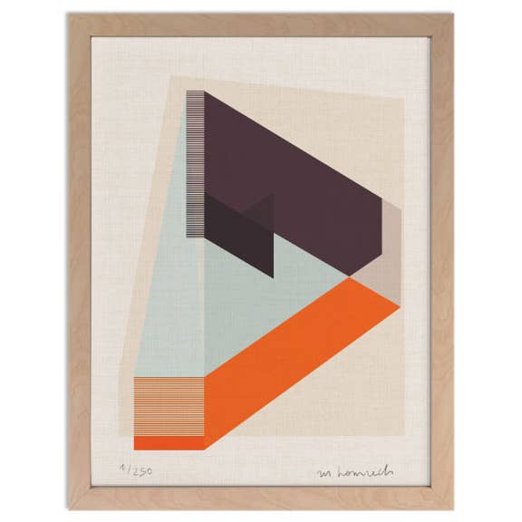 Impressão artística Bauhaus n.12 por atacado de Marcela Homrich