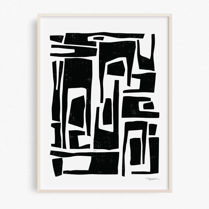 Impression d'art organique allongée pour la vente par The Modern Bloc