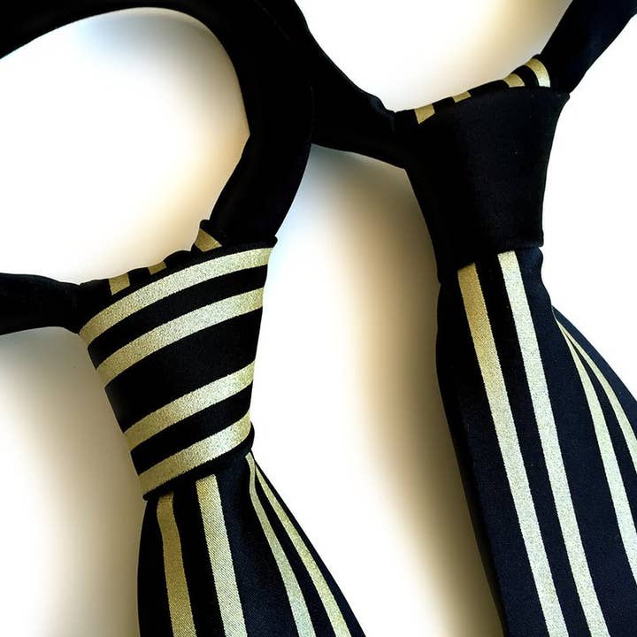 Racing Stripes: Special Formula Microfiber Necktie for wholesale by Cyberoptix Tie Lab