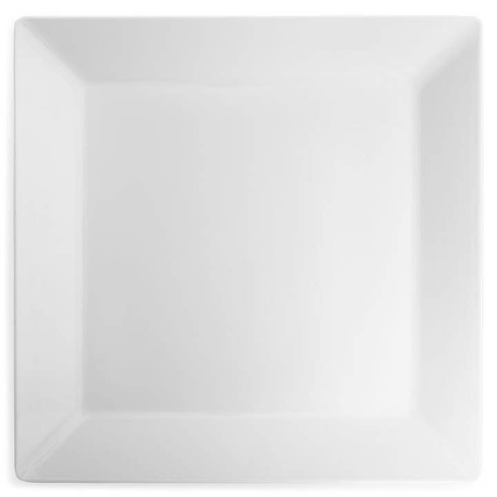 Assiette carrée Diamond 14,5 po pour la vente par Q Squared