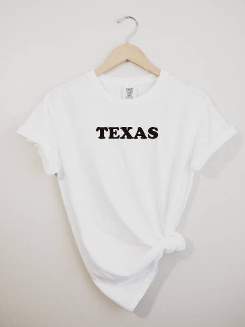 T-shirt Texas pour la vente par On the Cuff