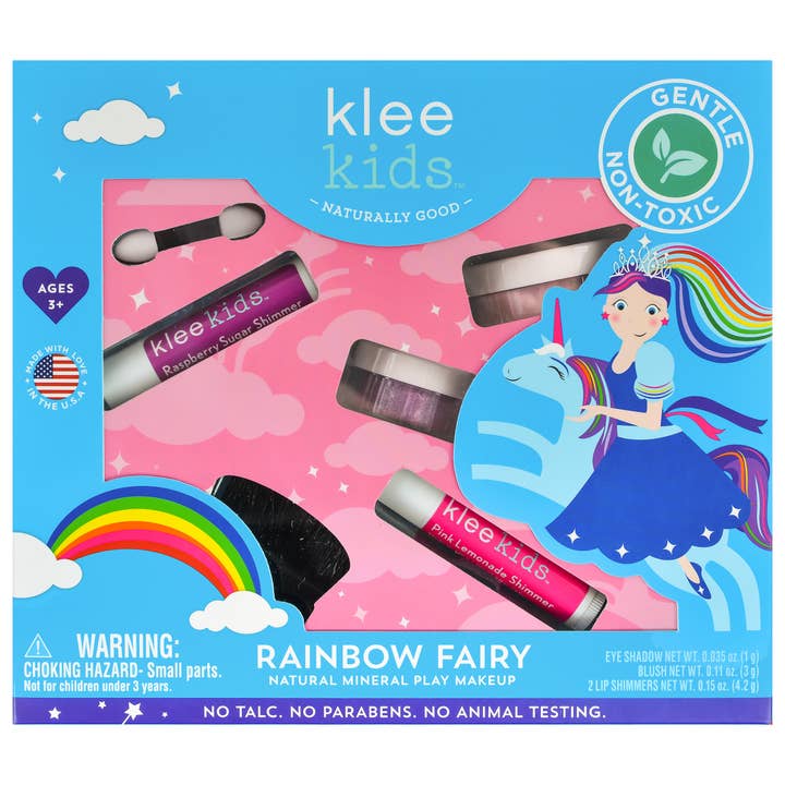 Klee Naturals - Wholesale Kids make-up – Kids - Rainbow Fairy - Klee Kids Natural Mineral Play Makeup Kit