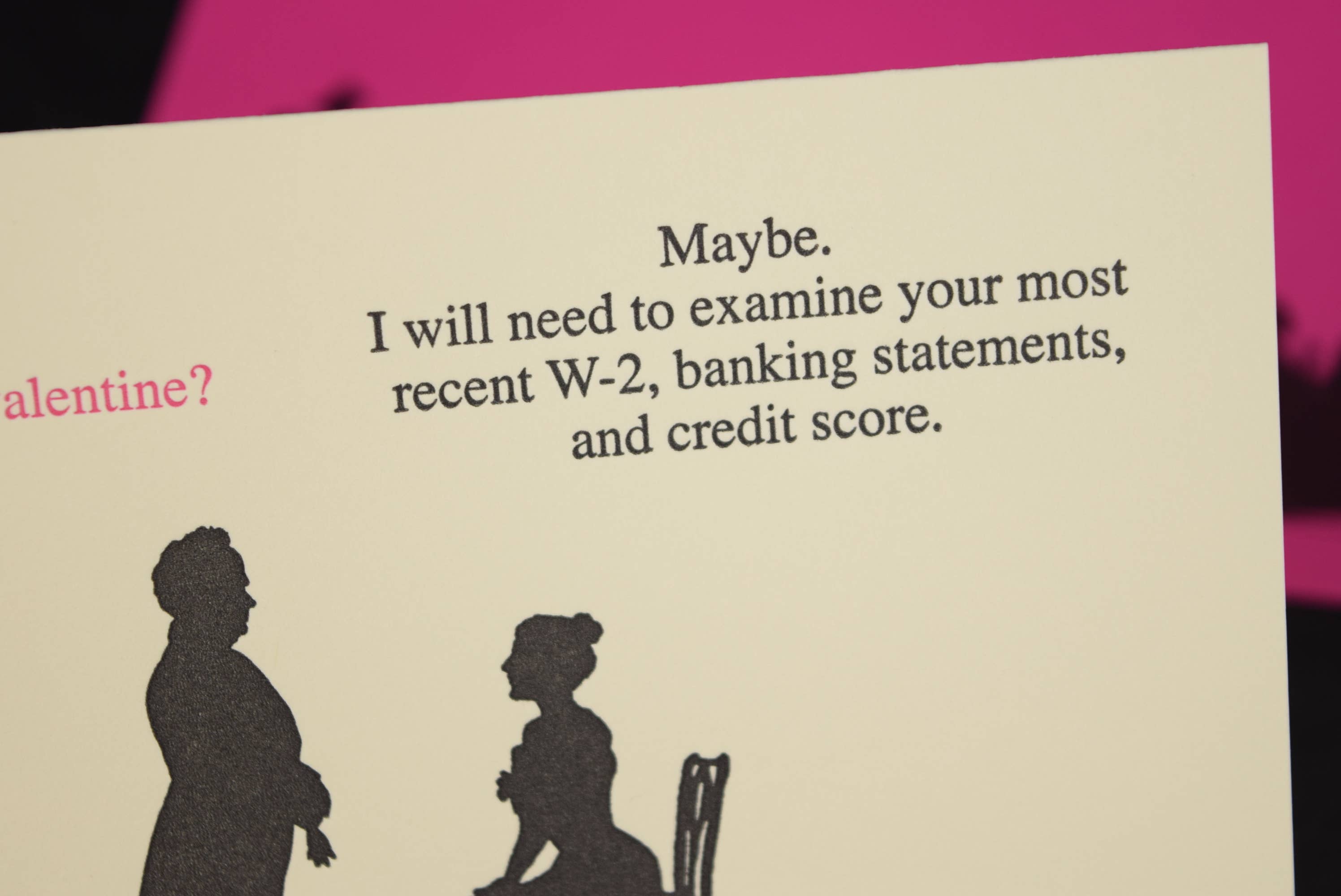 Oddball Press LLC - Wholesale Valentine's Day Card - W2 Valentine Card1