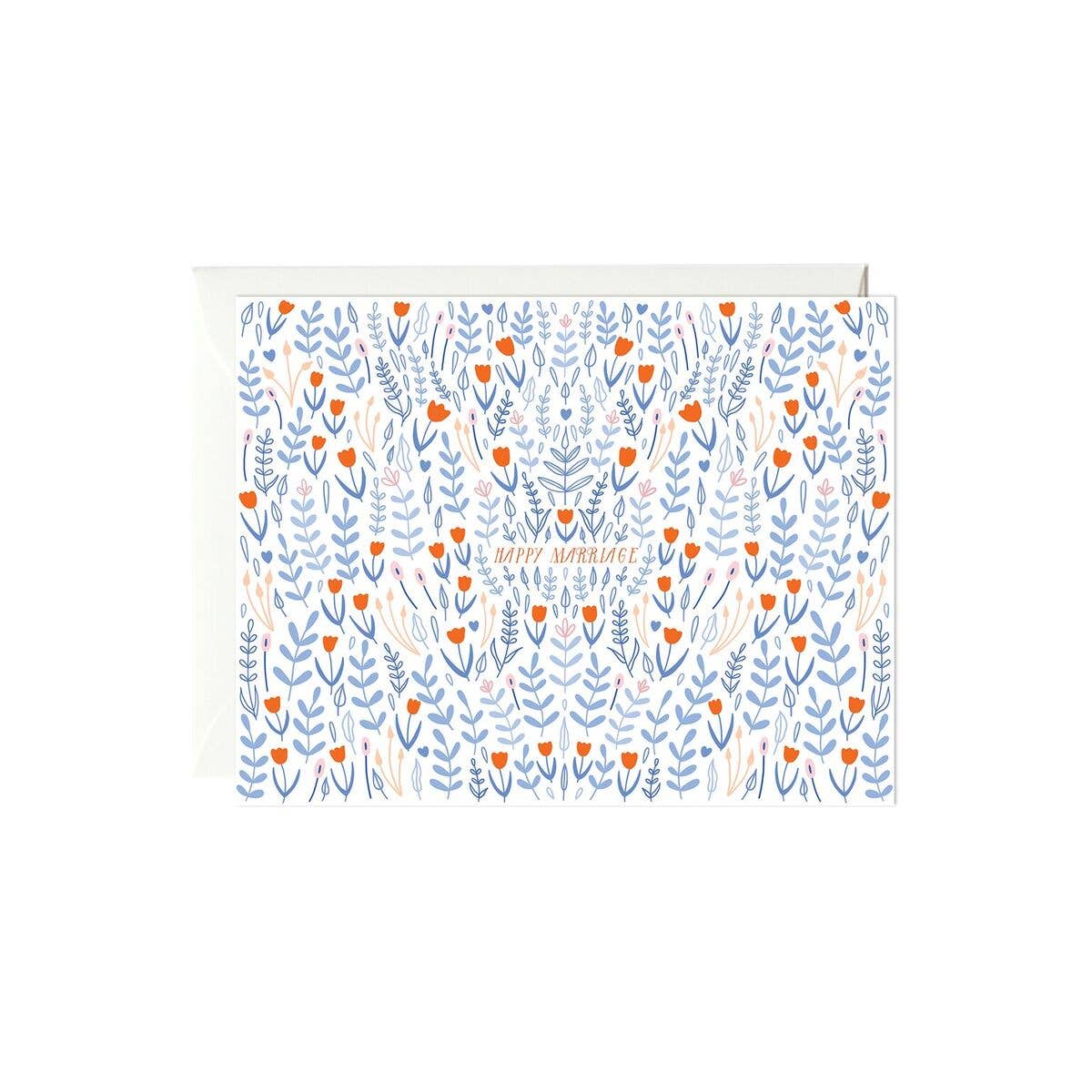 Paula & Waffle - Wholesale Wedding Card - Red Tulip Marriage Card0