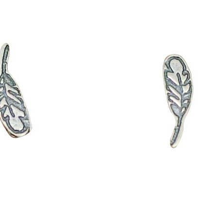 Feather Studs - Small for wholesale by Krista Tranquilla Studio