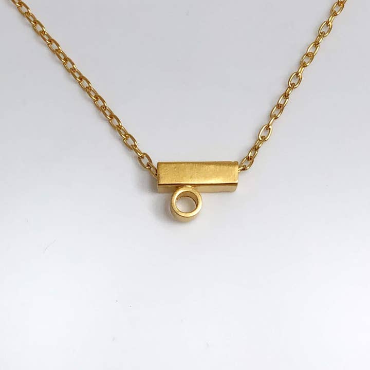 Colar Ally Vermeil 18k por atacado de Ginger Meek Allen