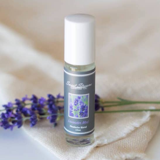 Rullo Miscela Serenity Bergamotto Lavanda per la vendita all'ingrosso da parte di Sweet Streams Lavender Co.