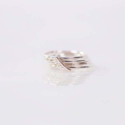 Fidget Ring - Sterling zilver voor wholesale door Chertova