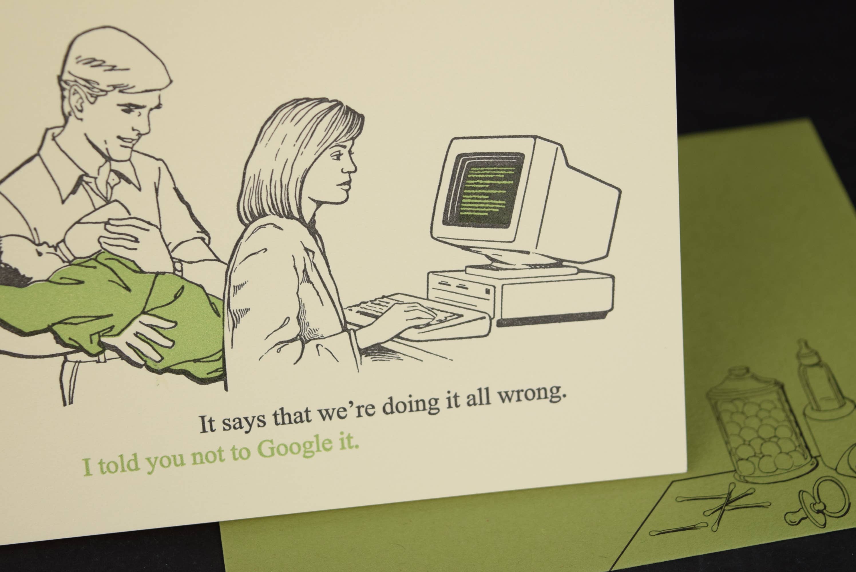 Oddball Press LLC - Wholesale Everyday Greeting Card - All Wrong Card1