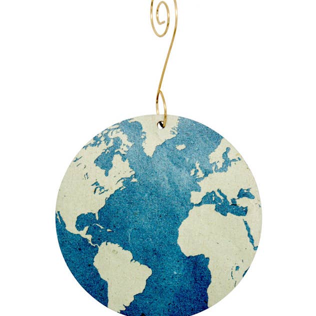 Retro Earth Ornament for wholesale by Green Tree Jewelry